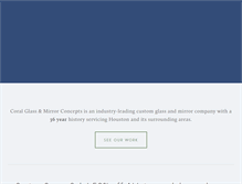 Tablet Screenshot of coralconcepts.com